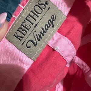 KBETHOS Vintage Bright Pink Cap